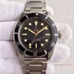 Swiss Replica Tudor Geneve ETA2824 Watch SS Black Bezel